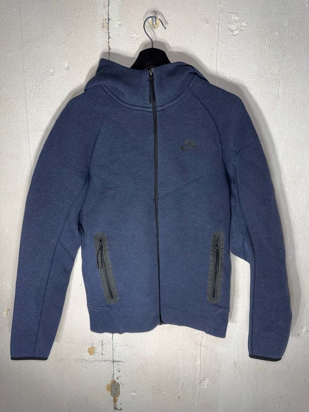 Nike Sportswear Tech Fleece Windrunner Full-Zip Hoodie Obsidian Heather FB7921-4